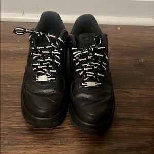Supreme Black Men's Shoes